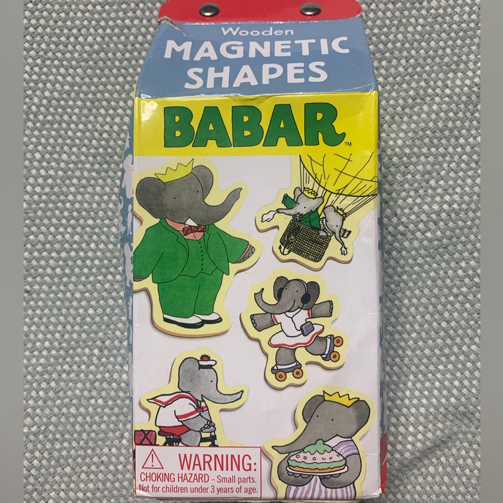 Wooden Barbar magnets 🧲